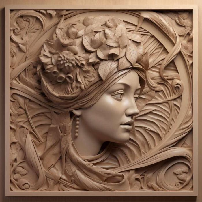 نموذج ثلاثي الأبعاد لآلة CNC 3D Art 